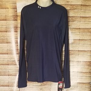 NWT Under Armour Mens navy blue Heat Gear size XXL